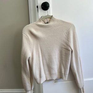 Cream soft Zara knit brand new with tags size S